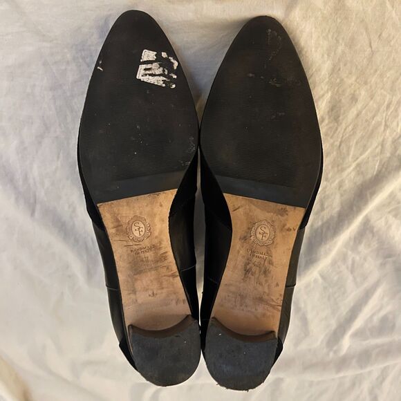 Sarah Flint Ankle Boots - 42 (US 11) - Black with Block Heel - Picture 8 of 8